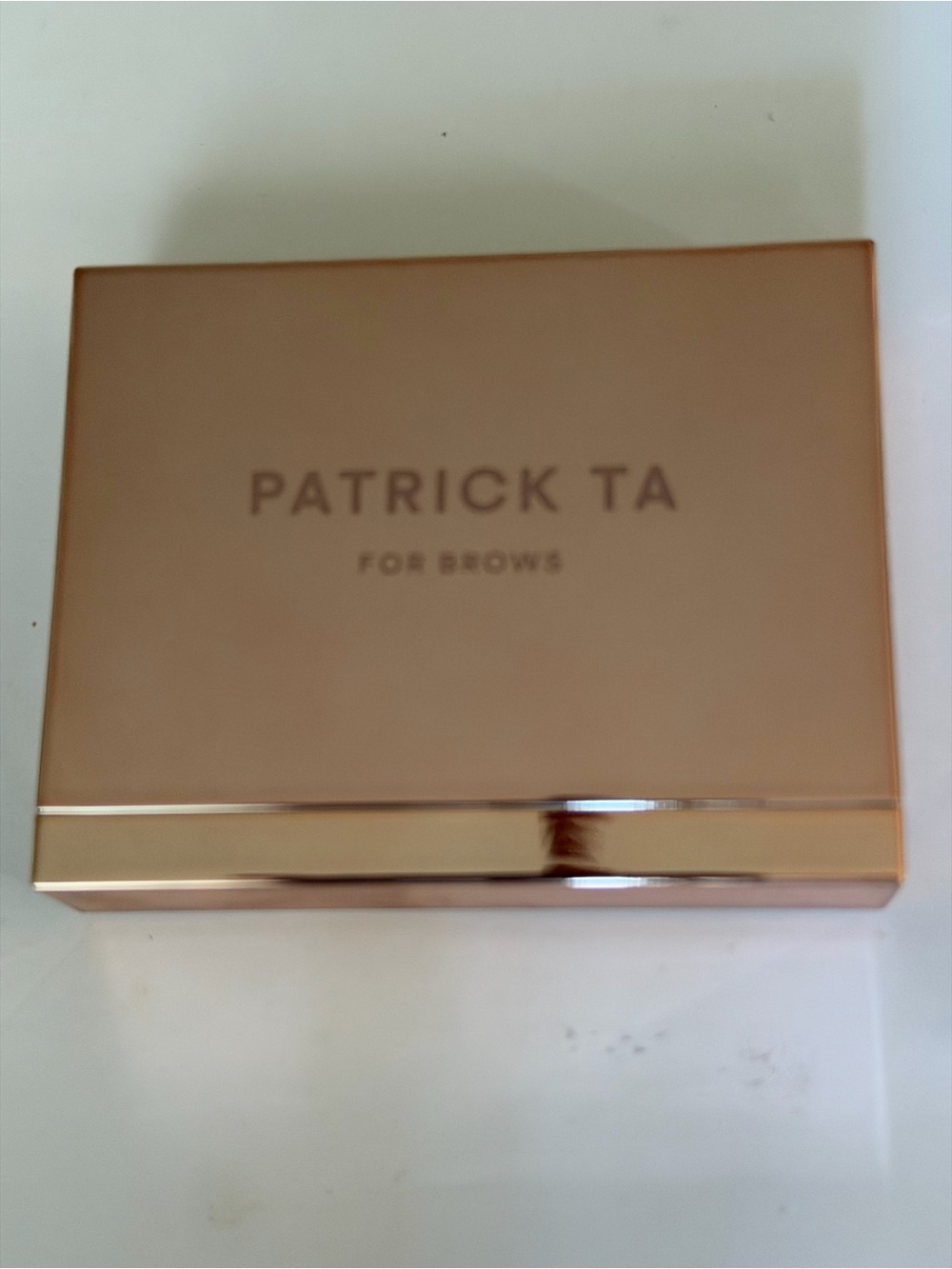 Patrick Ta eyebrow gel in clear